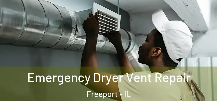 Emergency Dryer Vent Repair Freeport - IL